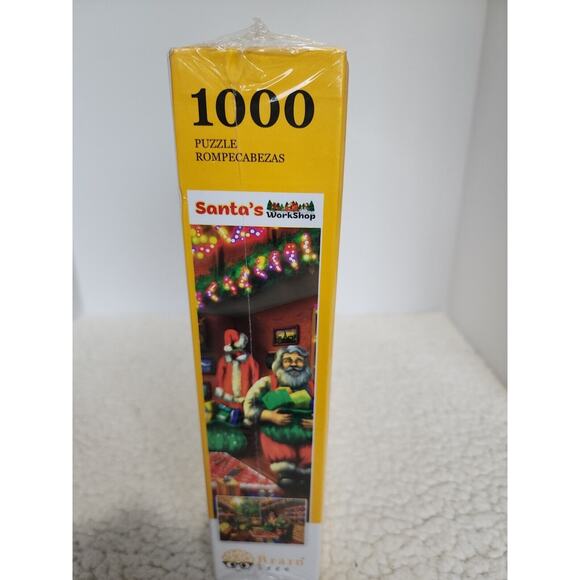 Braintree santa's workshop 1000 piece puzzle. Box stand, sorting tray, poster - Picture 4 of 6